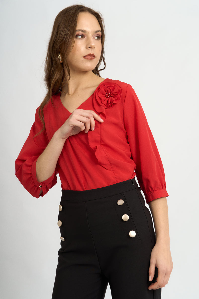 Blusa Leslie Rojo