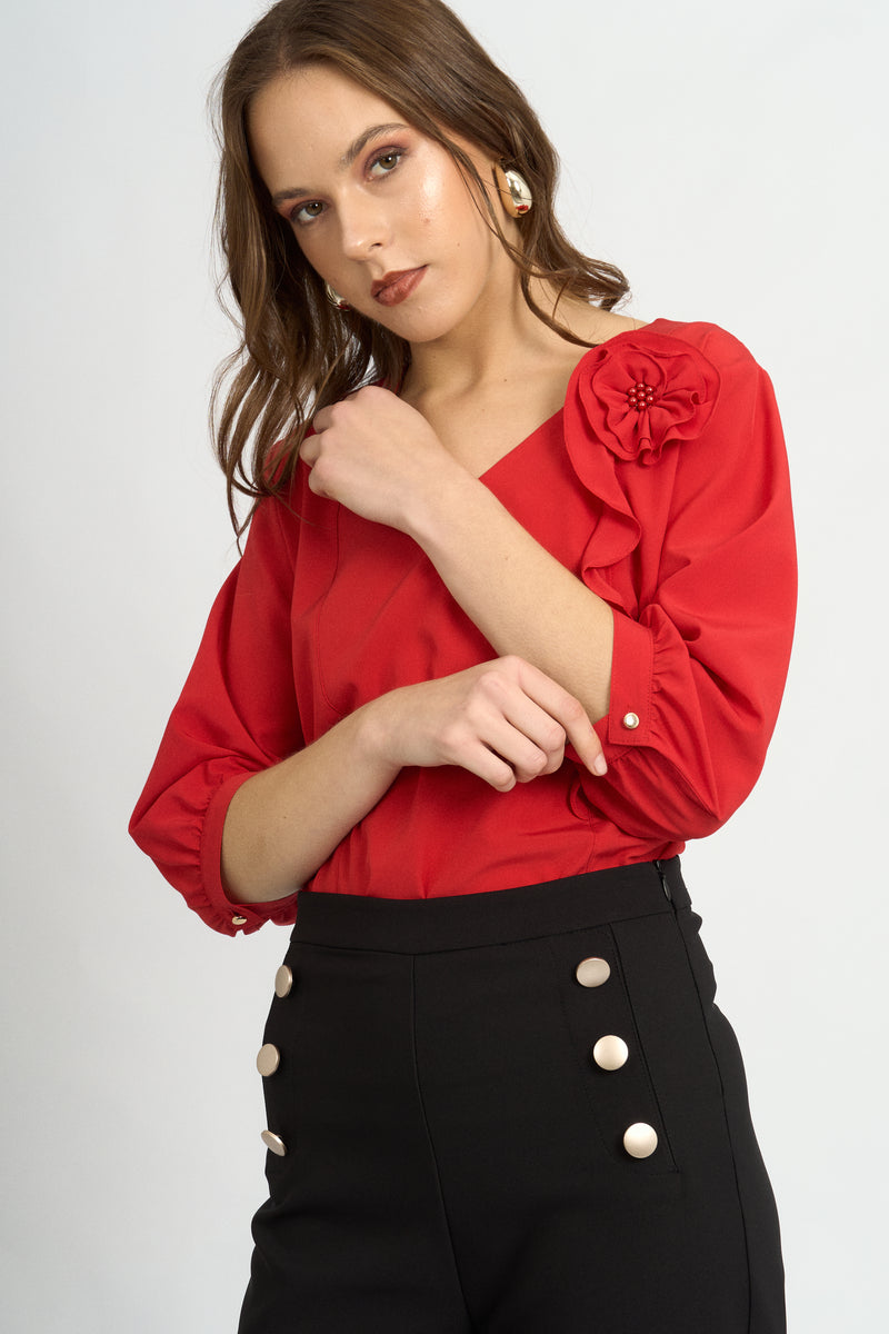 Blusa Leslie Rojo