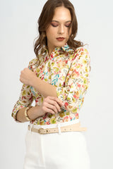 Blusa Arana Floral Verde