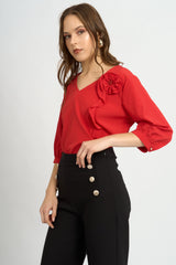 Blusa Leslie Rojo