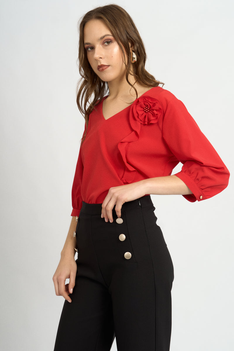 Blusa Leslie Rojo
