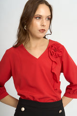 Blusa Leslie Rojo